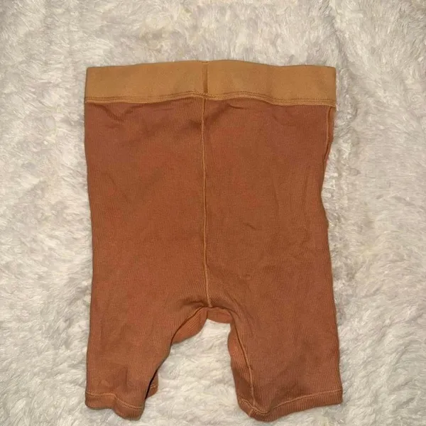 NWOT Skims Boxer Shorts Size XXS Orange Exclusive Color‎ - Image 2