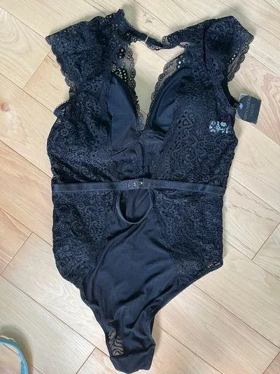 Lacey Black Bodysuit Size M - Image 2