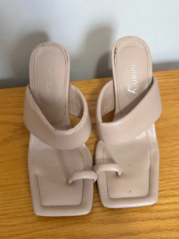 Nude heels Tan Size 7.5 - Image 5