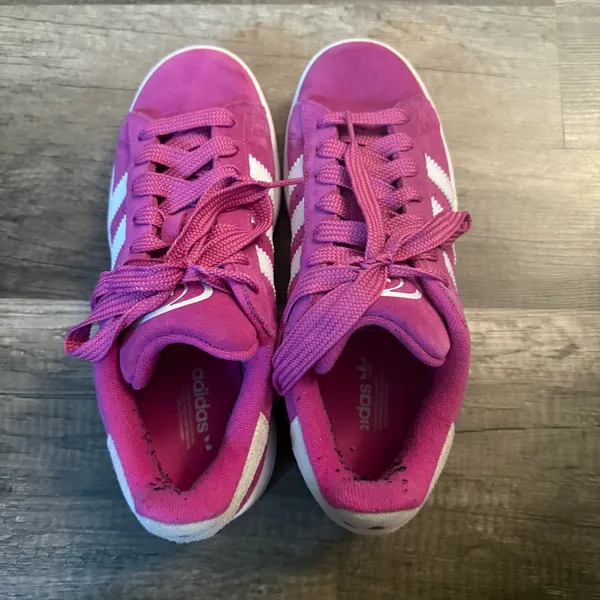 Adidas Campus GS Pink Suede Sneakers Kids 7 / Women’s 8.5 - Image 2