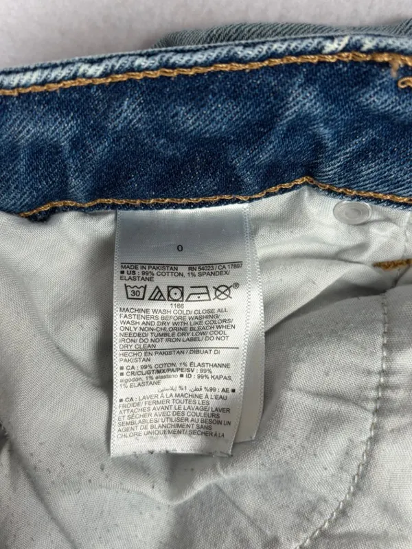 Old Navy Courtney O.G. Loose Jeans Women’s 0 Medium Wash Baggy Skater Y2K Denim - Image 4