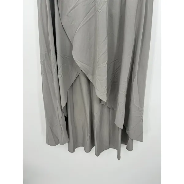 Modest Swim Skirt Built in Shorts Faux‎ Wrap Ruffle Midi Pull on Stretch Waist M - Image 3