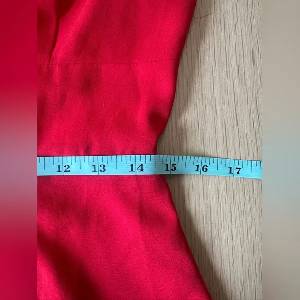 Super Down Revolve Dixie Backless Red Dress Size Medium 2048 - Image 8