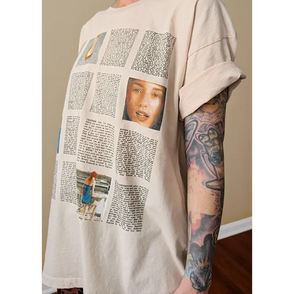 DAYDREAMER Tori Amos Little Earthquakes Merch Tee Size L New w/o Tag SOO - Image 17