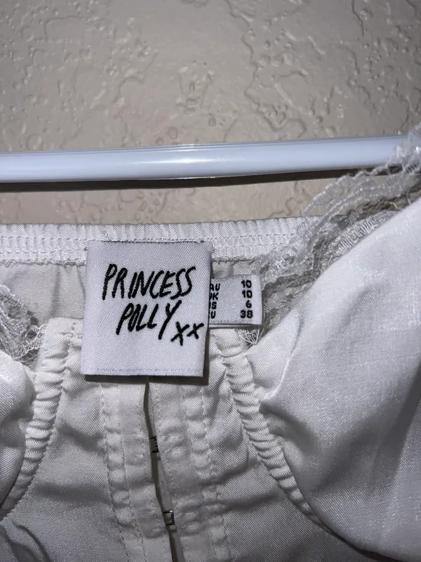 Princess Polly Cooloola Corset Top White - Image 4