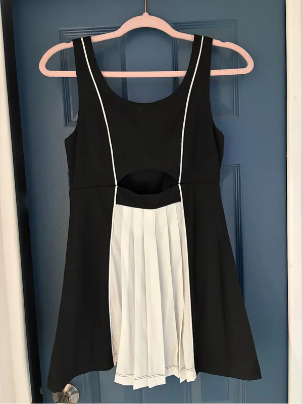 NWT Very J Athletic Romper Mini Dress - Image 5