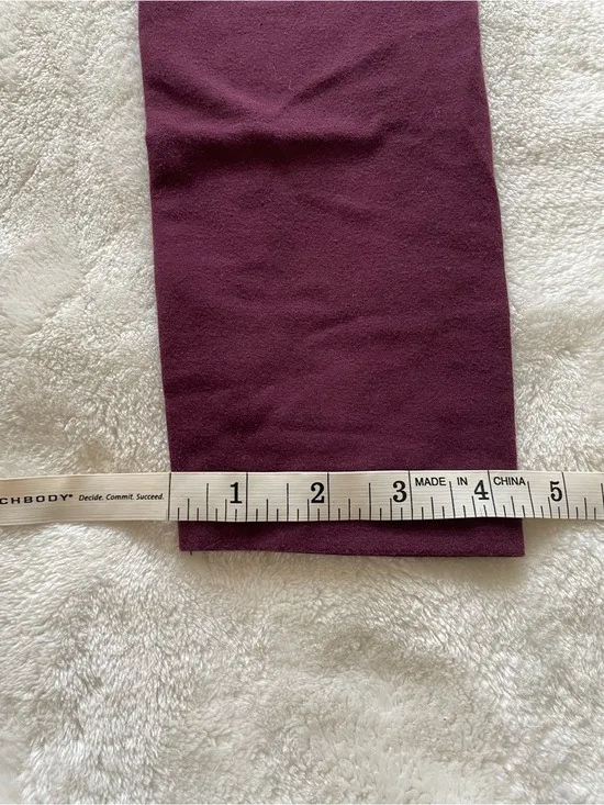 Aeropostale Maroon Leggings size S - Image 4