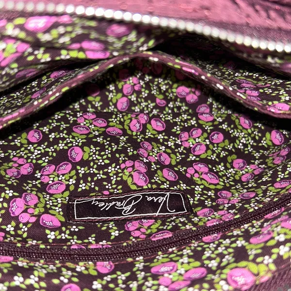 Vera Bradley Plum Quilted Shoulder Bag - Image 13