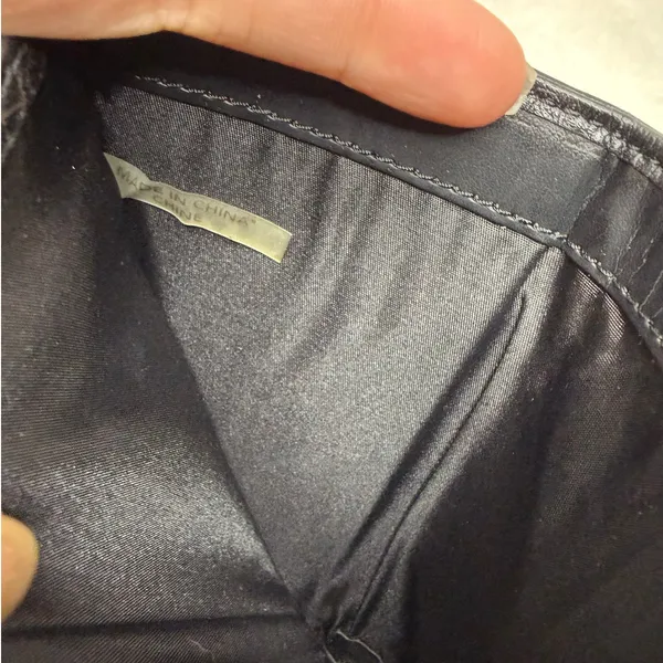 COACH Black Signature Canvas Wallet - Image 8