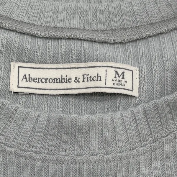 Abercrombie Fitch Ribbed Dress Womens‎ Medium Cut Out Minimal Clean Soft Girl - Image 6