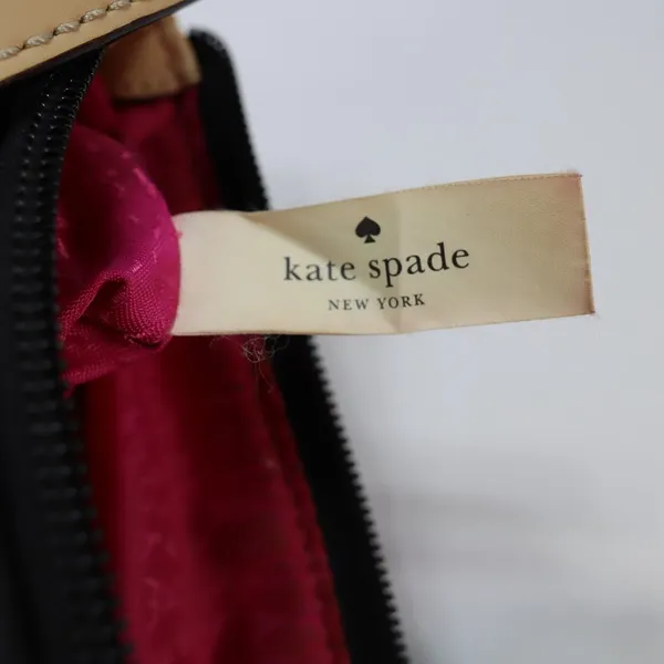 Kate Spade New York‎ Kennedy Park Tess Crossbody Bag Purse Black Nylon Leather - Image 8