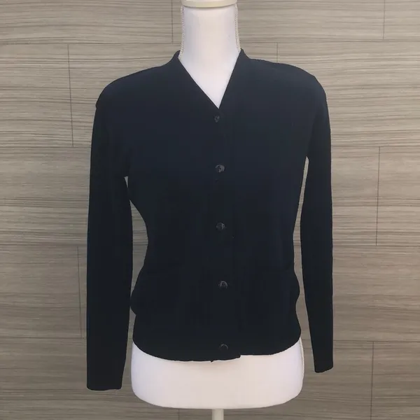 Blue Cardigan Sweater‎ Size Small - Image 2
