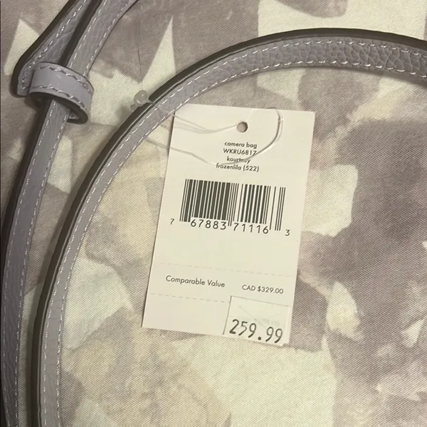 Kate Spade Gray Crossbody Bag - Image 3