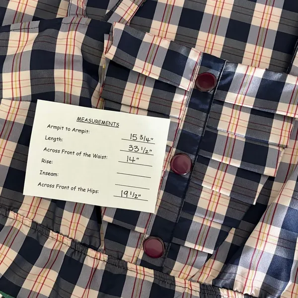Anthropologie MAEVE Outshine Plaid Taffeta Dress Bow Coquette Preppy X-Small - Image 13
