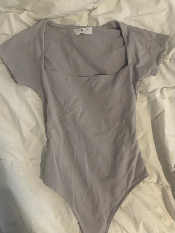 Grey Aritzia babaton bodysuit - Image 2