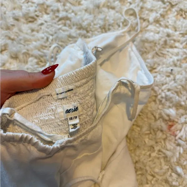 Aerie White Cutout Dress - Image 2