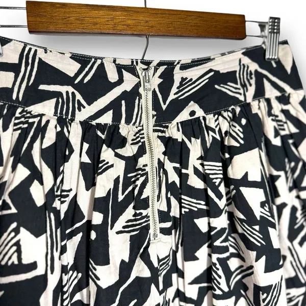 Anthropologie | Odille Abstract‎ Sequin Skirt | A-Line | 6 | Embroidered Lined - Image 8