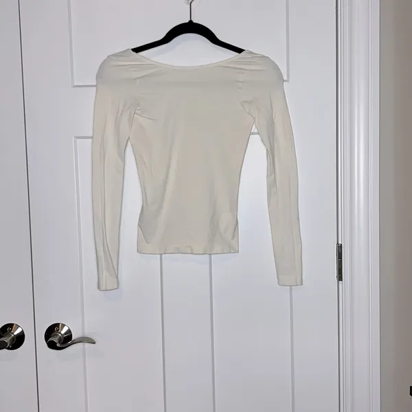 Free People NWOT Intimately FP Low-Back Seamless Long Sleeve - Image 3