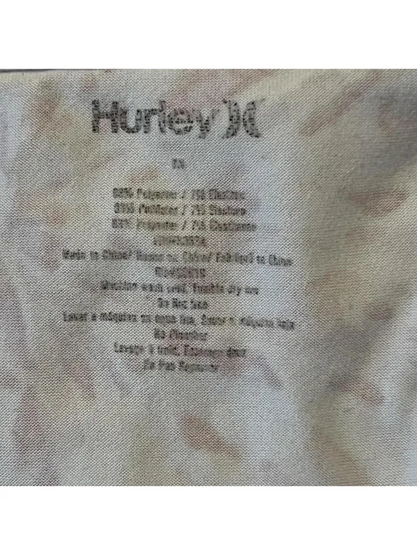 Vintage Y2K Coastal Fairycore Hurley Tank Top Pink Tropical Cami Size Medium 💗 - Image 5