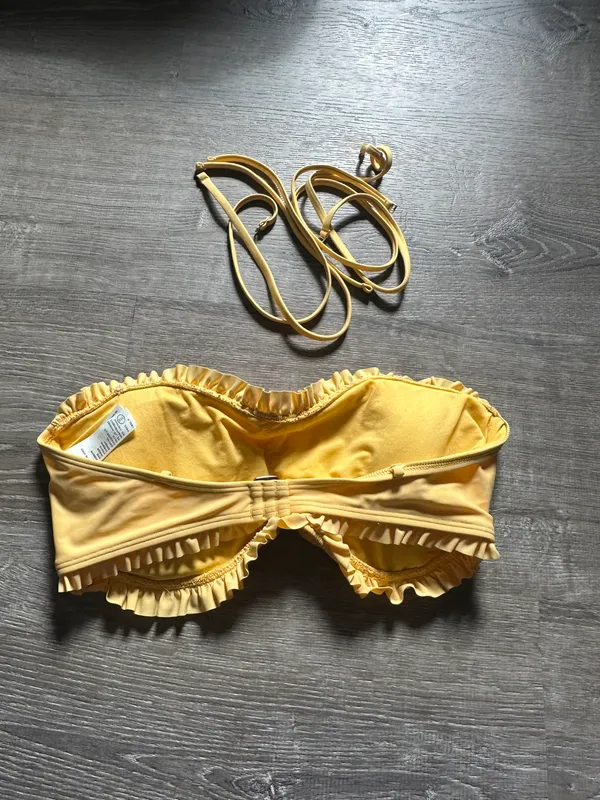 Hollister Yellow Swimming Top - Image 2