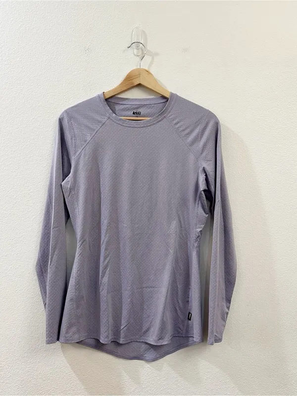 REI Co-Op Women's Long Sleeve Crew Neck Stretch Performance Shirt Size Small - Image 2