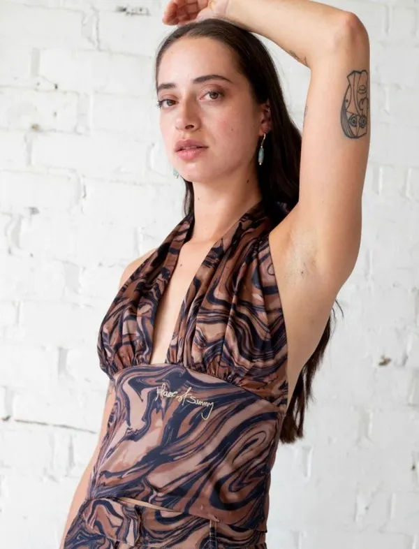 House of Sunny Mahogany Paradise Party Top - Image 2