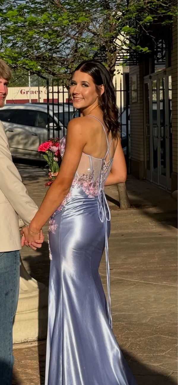 Light purple prom dress Size 4 - Image 4