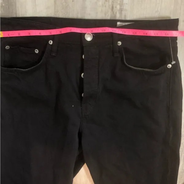 Rag & Bone Size 32 Maya High Rise ankle slim jean in black - Image 8