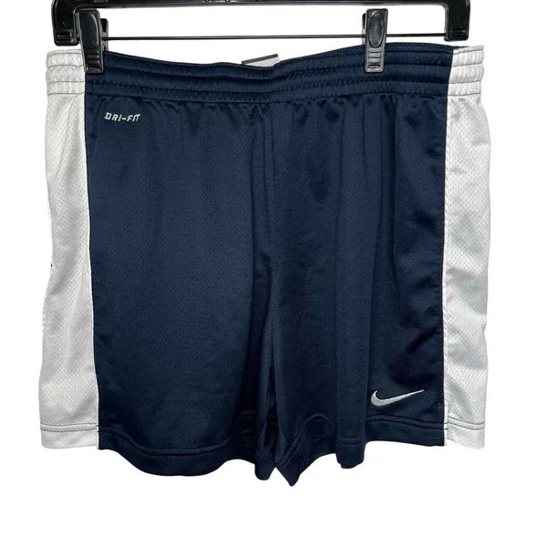 Nike Women's Dri-Fit Blue‎ Athletic Shorts Size Medium - Image 2