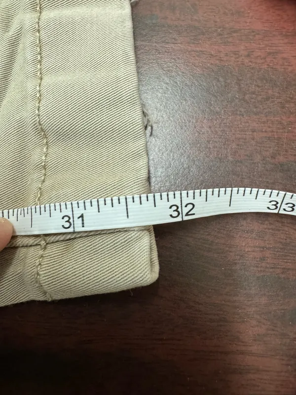 American Eagle Stretch High-Rise Kick Boot Khaki Pants Size 10 - Image 9