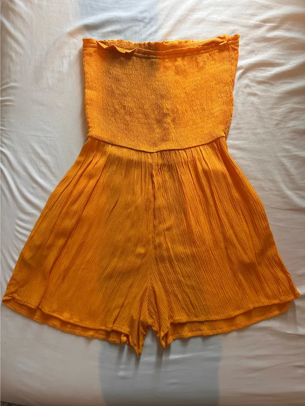Orange sun dress - Image 2