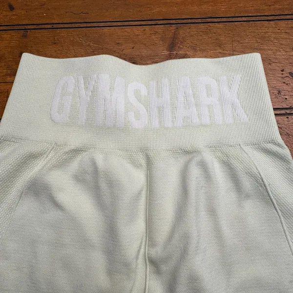 Gymshark Vital Seamless Cycling Shorts Light‎ Green Women's Athletic Fitness - Image 3