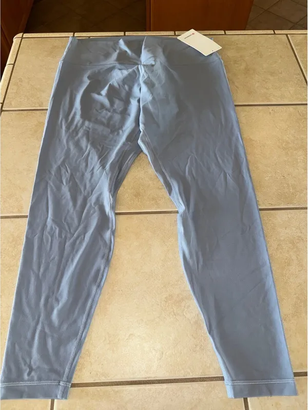 Lululemon Align High Rise 28” Chambray Size 18 NWT - Image 3