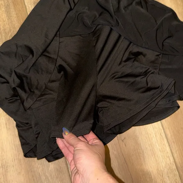 White Birch Black Yoga Skort Women’s Size Medium Super Soft Stretch Elastic - Image 4