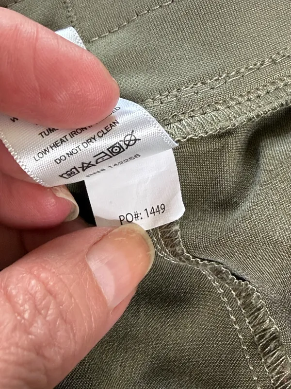 Figs Heathered Olive PO 1449 Zamora Scrub Pants - Image 4