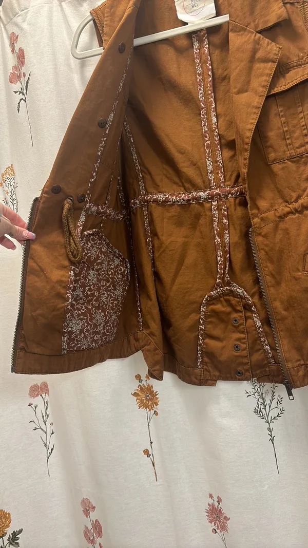 Anthropologie Hei Hei Copper Sleeveless Vest - Image 7