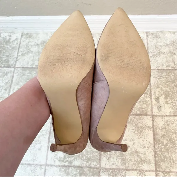Steve Madden Pallass Blush Suede Stiletto Heel Size 9.5 - Image 12