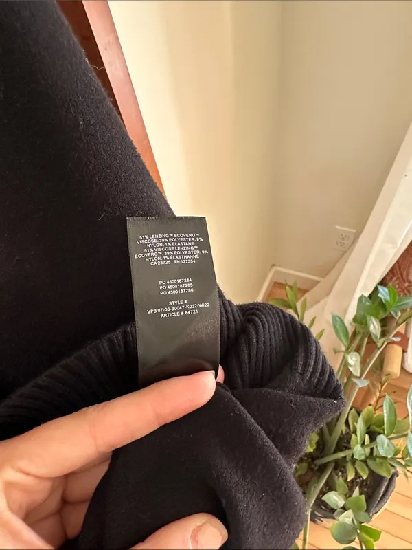 Aritzia Wilfred Free Souvenir Sweater Black Size 1 S - Image 5