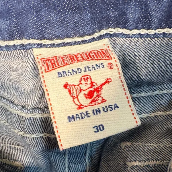 True Religion Becky Jeans Womens 30 Excellent‎ Bootcut Big T Stitching - Image 3