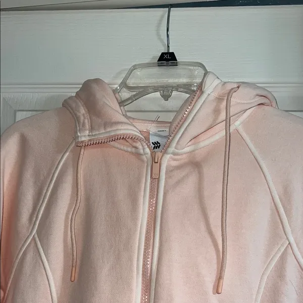 All in Motion Pink Long‎ Sleeve Zip-Up Hoodie - Image 2