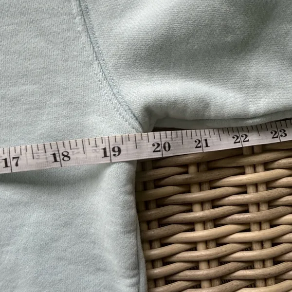 Aritzia Terry Sweatfleece Perfect Crew Sweatshirt‎ XS athleisure layered winter - Image 10