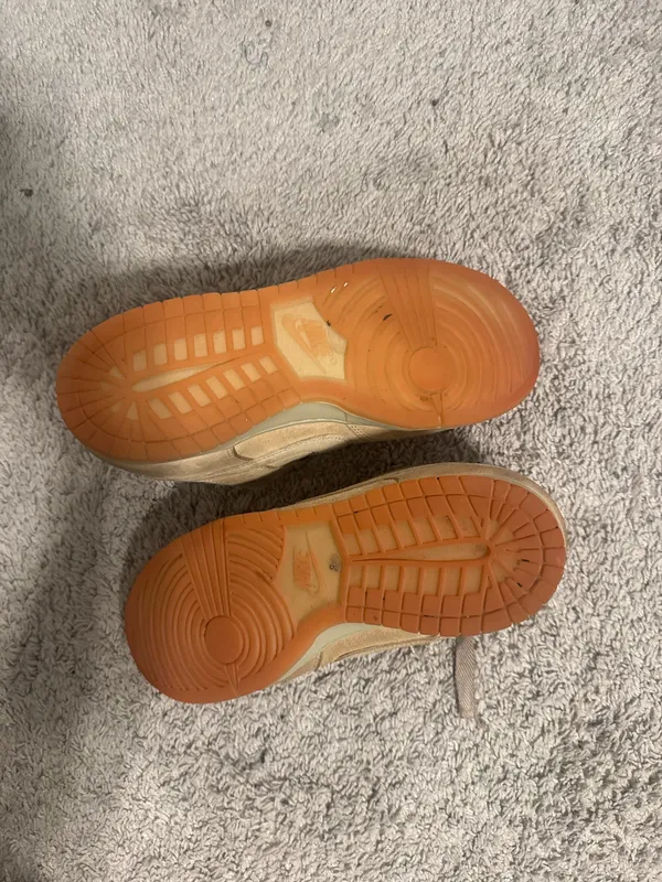 Brown and Cream Nike Dunks - Image 3