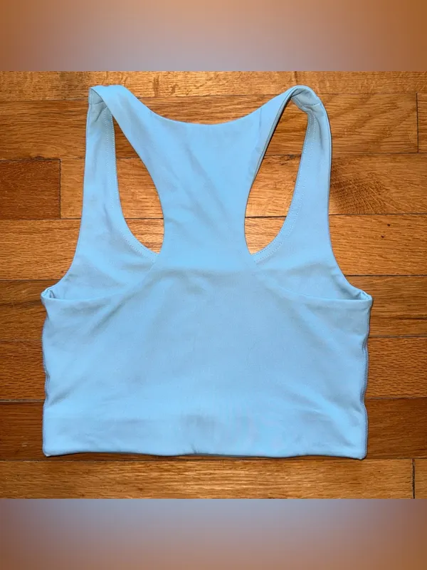 girlfriend collective Paloma‎ Racerback Tank Top Bahy Blue size XS - Image 2