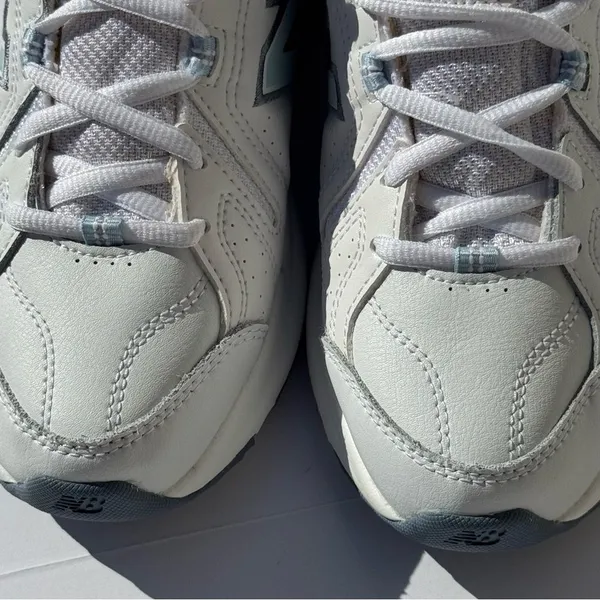 New Balance 608 V5 White Gray Walking Training Shoes Women’s Size 6.5 - Image 5