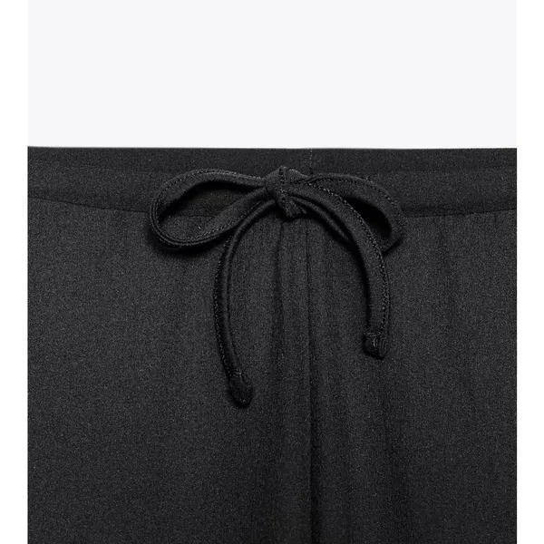 Zara NWT stretchy black wide leg drawstring pants - Image 7
