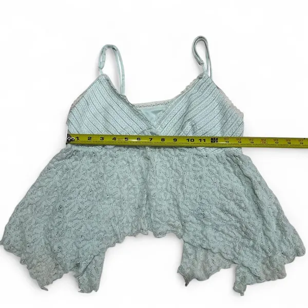 Kimchi Blue Light Mint Green Lace Cami Top - Image 5