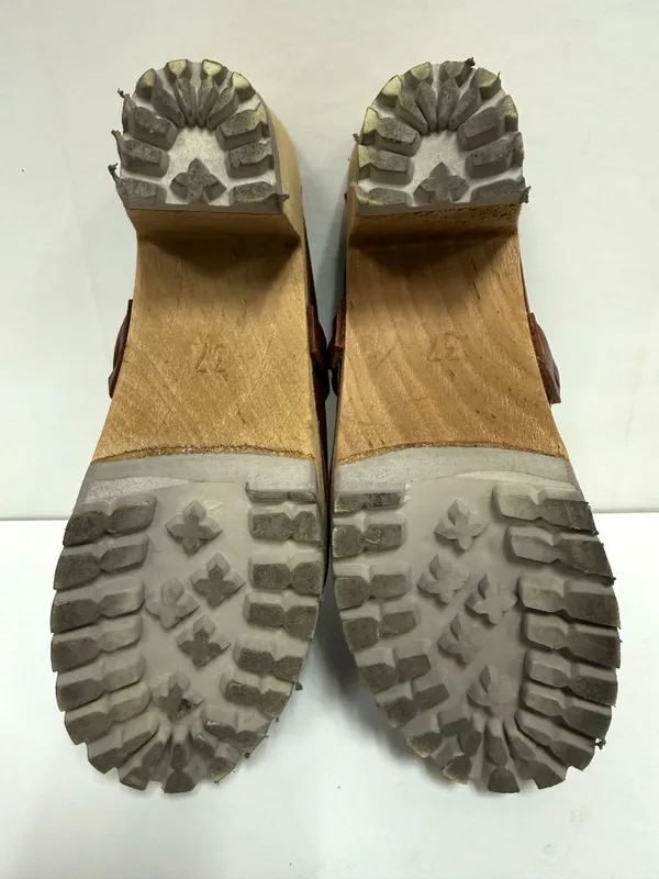 MIA Leather Elsa Mules - Image 7