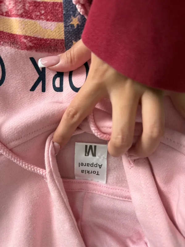 new york sweatshirt Pink Size M - Image 2
