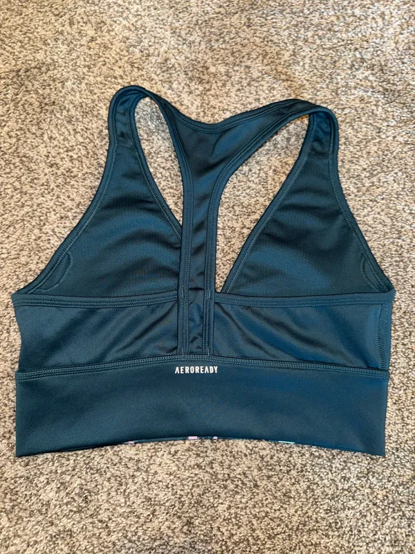 Adidas x FARM Rio Primegreen Aeroready Graphic Sports Bra - Image 3