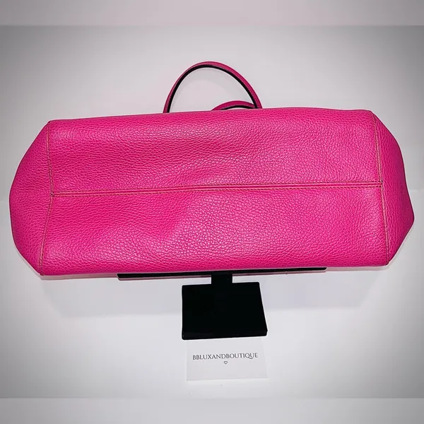 Gucci Pink Pebbled Leather Tote Bag 💗✨ - Image 9